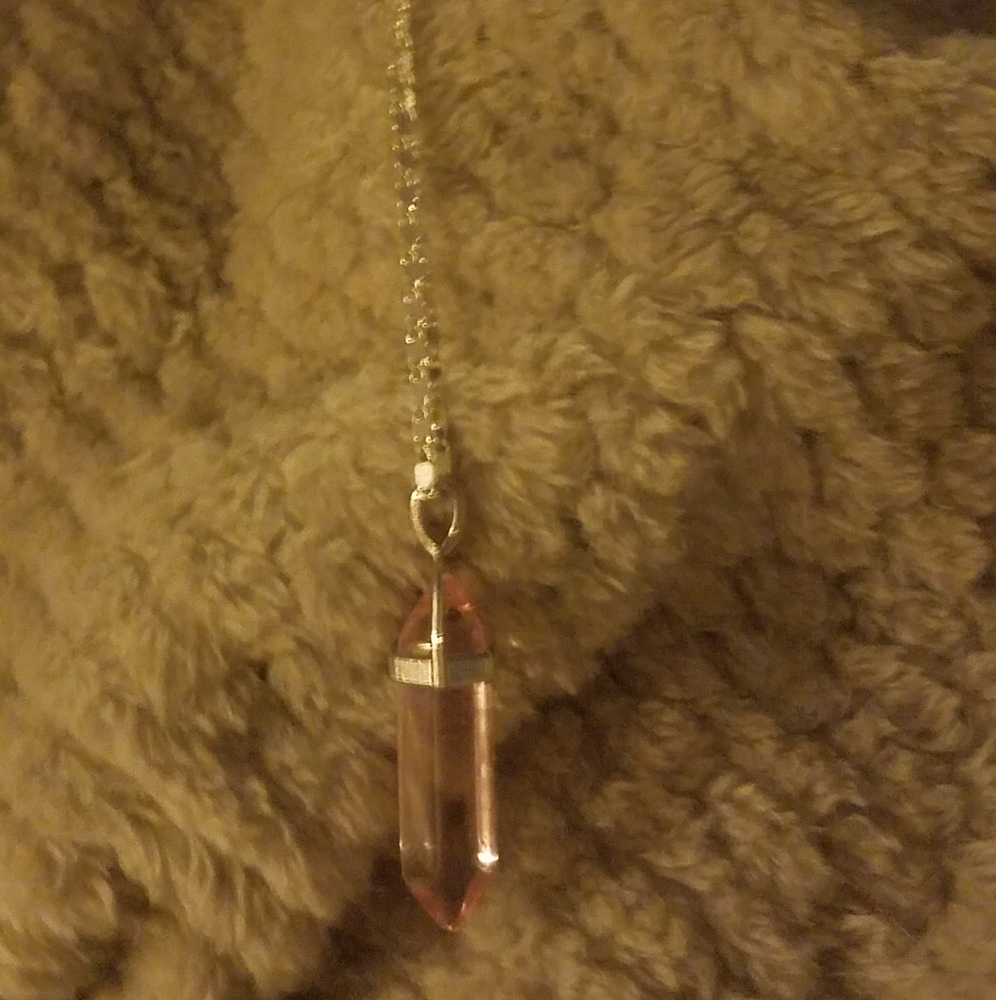 Necklace - rose color